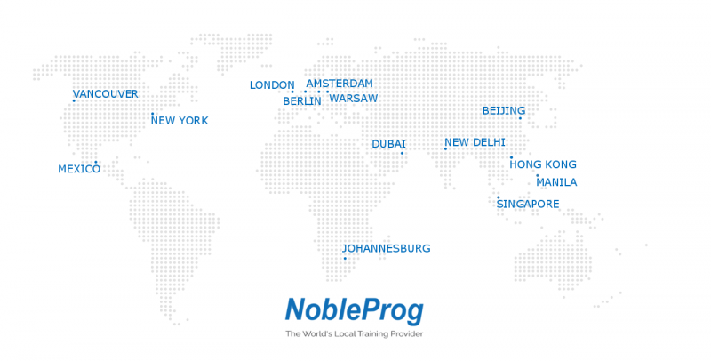 Mapa mundial de NobleProg